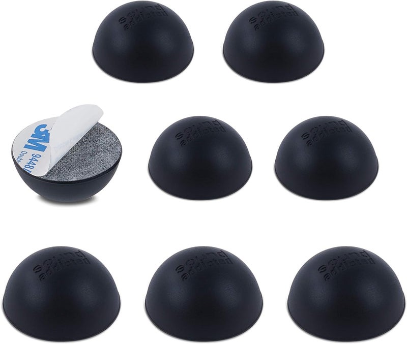 Sound Addicted Subble 1.2 '' (8 Pack) Isolation Feet Suitable for 3'' - 5'' inch Speakers, The Hemisphere Bumper with Adhesive Will Prevent Vibrations and Improve The Sound of Your Monitors | Subble - Image 1